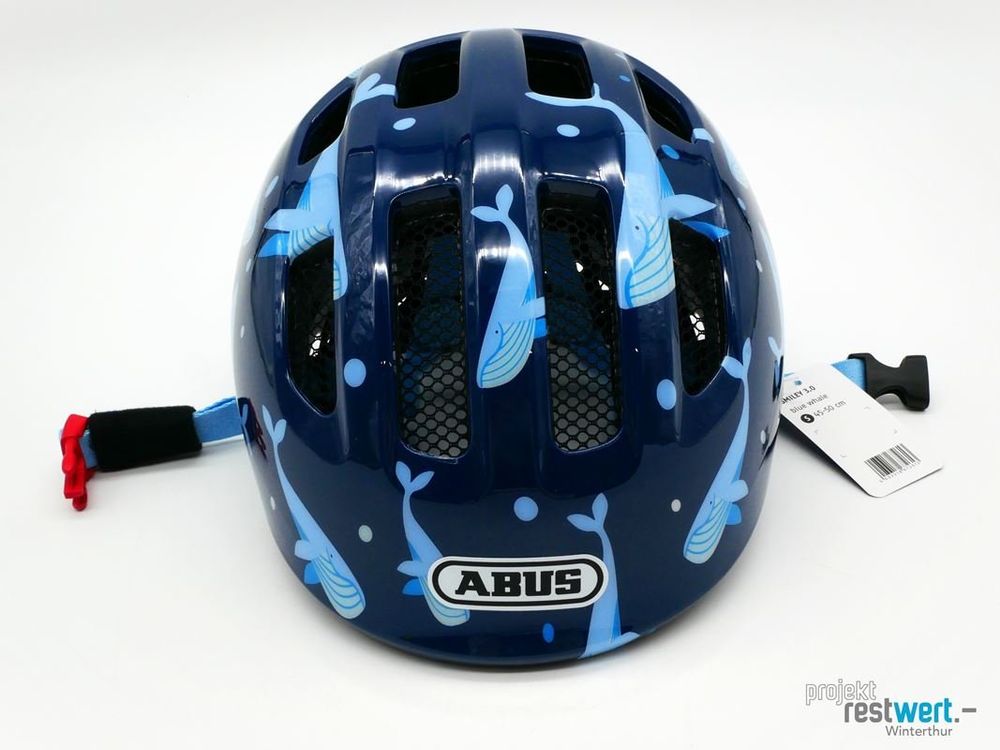 ABUS Smiley 3.0 Casque Enfant – Protection Profonde, Réglable, Compatible Tresse – Pour Vélo, Trotinette, Tricycle