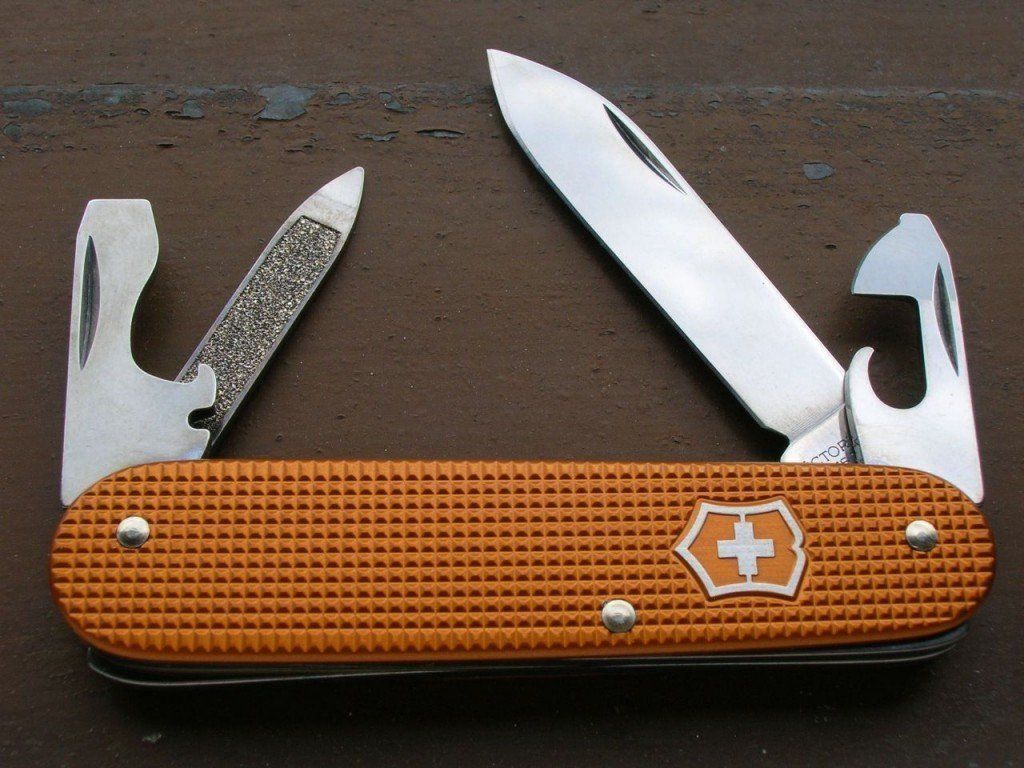 Victorinox Coltelli tascabile: Victorinox Alox Cadet Cognac – Nuovo e nell'imballaggio originale da bitsch venduto da Victorinox1970