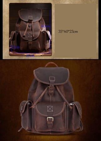 Zaini: Designer echt Leder Rucksack – Nuovo e nell'imballaggio originale da Winterthur venduto da Neilpryde01 2