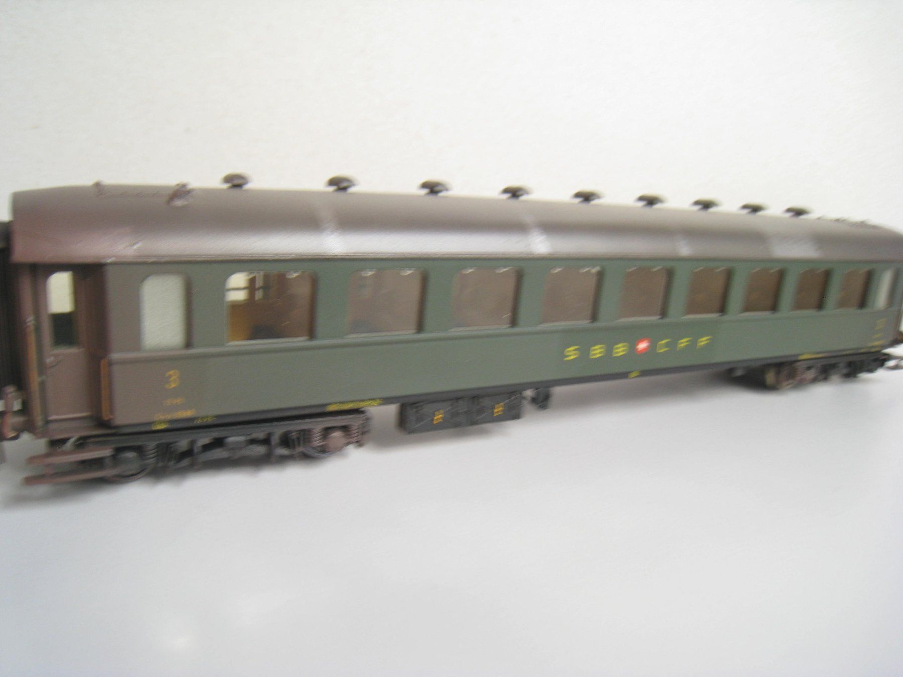 Metropolitan Modellini di ferrovie: Metrop SBB C4ü 9588 RIC 2. Alter,  7000 E – Usato da Buchs ZH venduto da swiss-train 3
