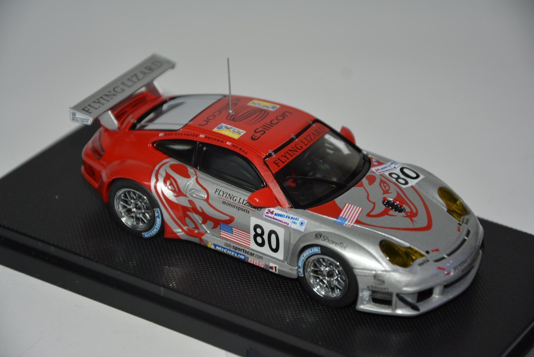 Porsche Voitures modèles: Porsche 911 GT3 RSR #80 , Ebbro , 1:43 – D'occasion à Goldach par Feivel9 4