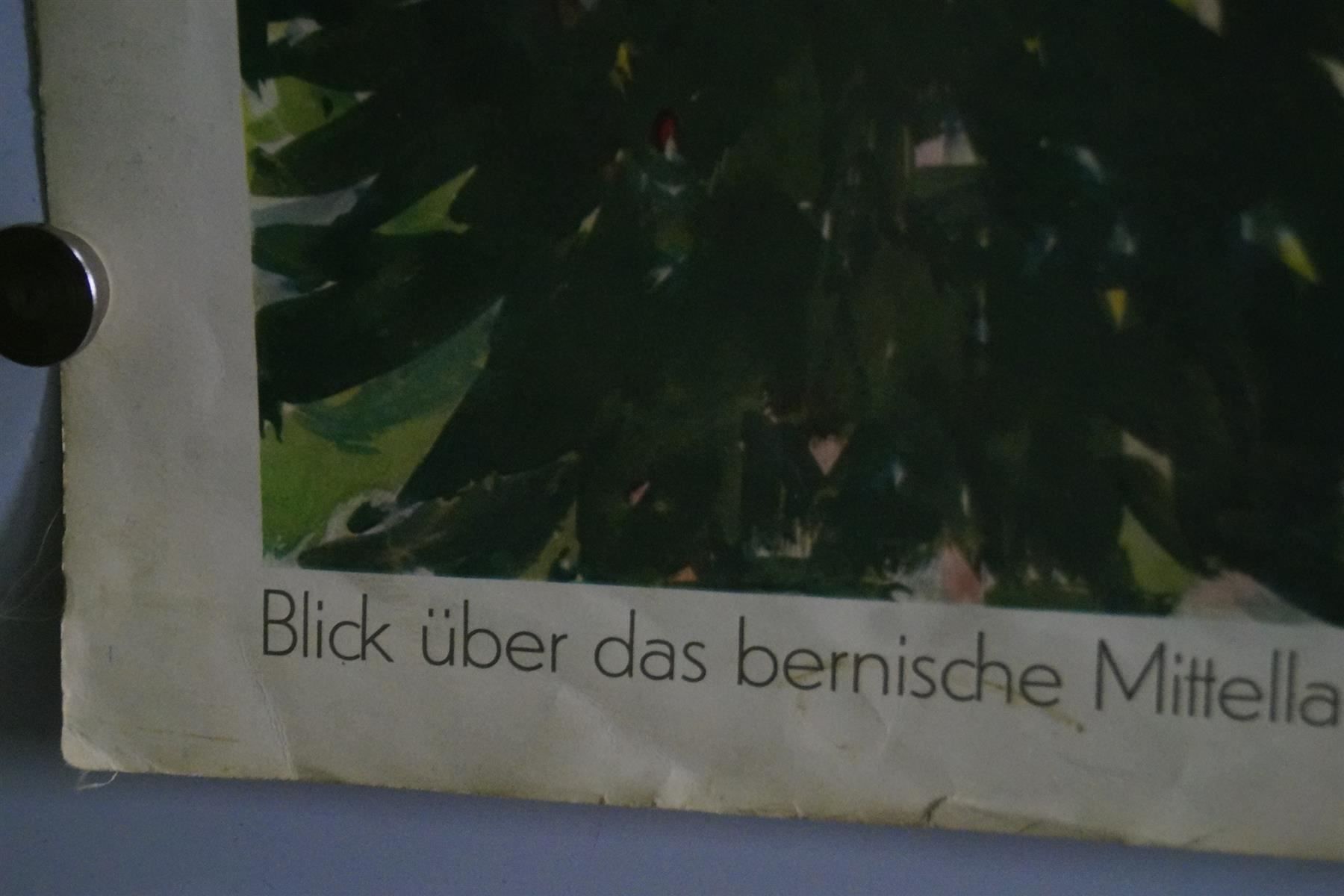 Foto & Immagini: Schulwandbild  Blick über das bernische Mittelland – Usato da Härkingen venduto da sammelbecken 5