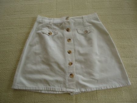 Minijupe en coton - Taille : S 36