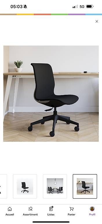 Sedie: Chaise de bureau Ofinto Flex Office – Nuovo (secondo la descrizione) da Villarzel venduto da Matt-93 2