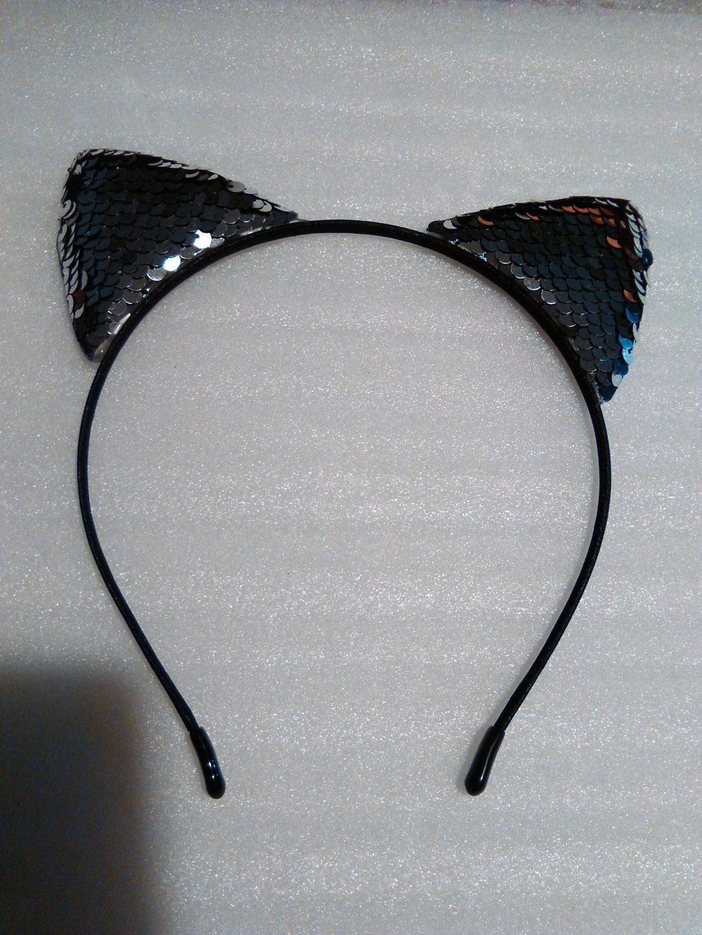 Accessoires pour cheveux: HAARREIFEN MIT grau glitzer uhren – Neuf (Voir description) à Basel par bijoutrie_4