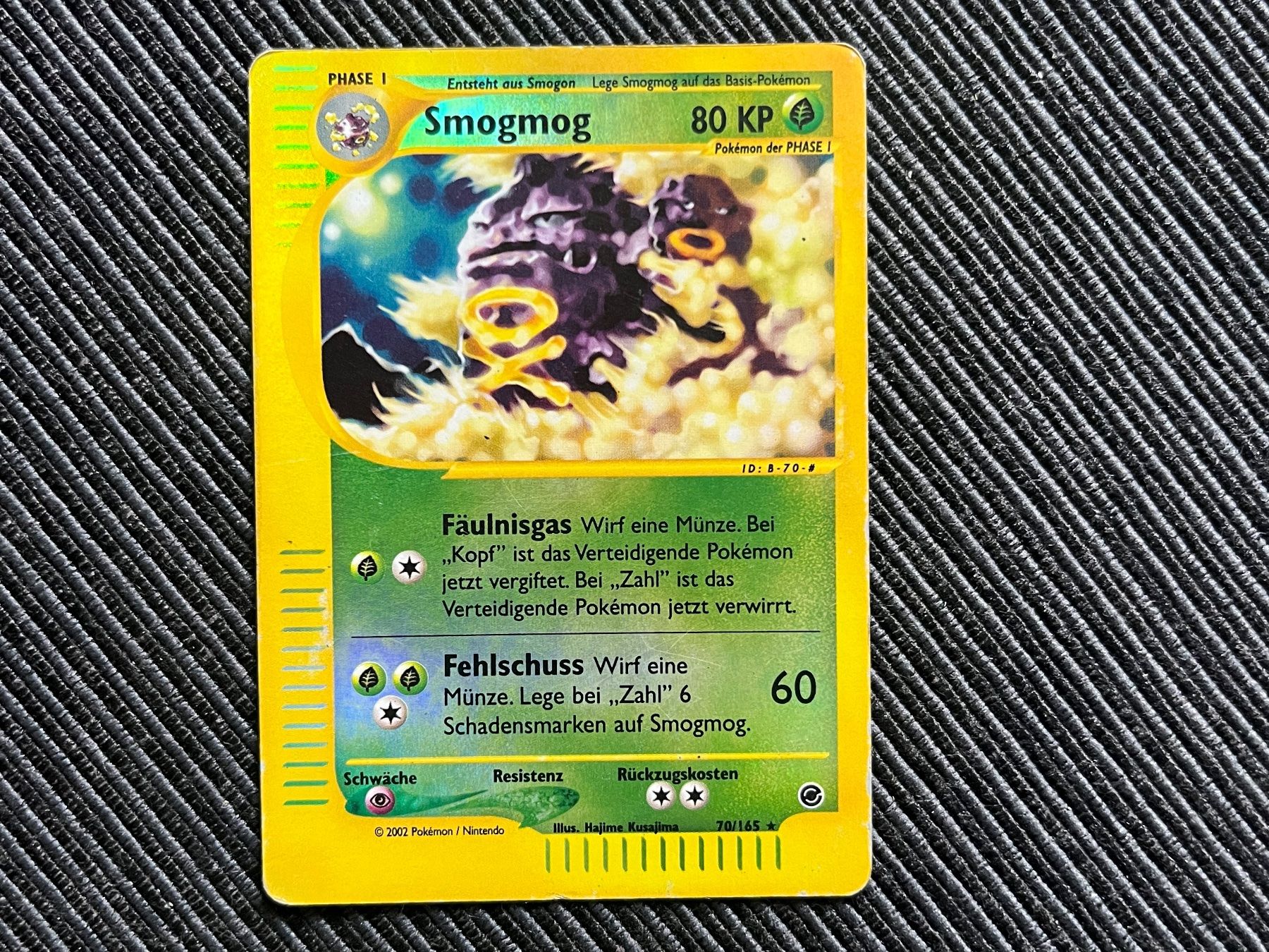 Pokémon Carte collezionabili: Pokemon Smogmog Reverse holo Expedition – Usato da Wabern venduto da Collectfun