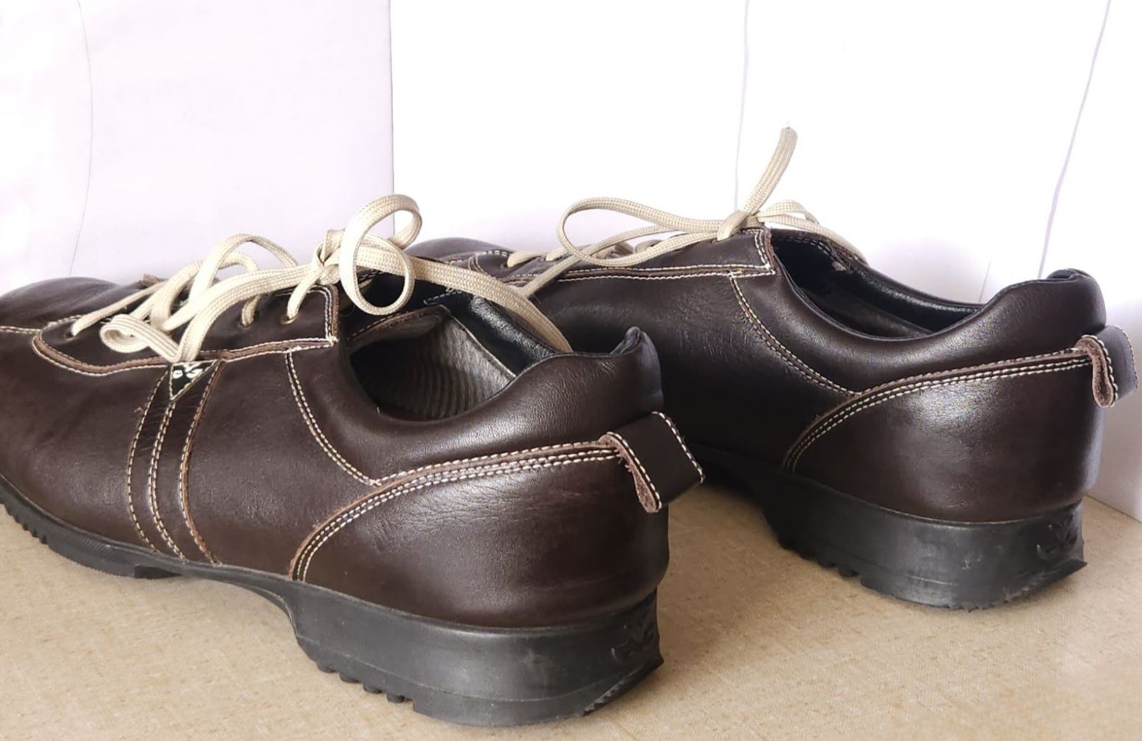 Scarpe da uomo: Walter Genuin luxuriöse Golfschuhe 42 – Usato da Andermatt venduto da NinjaTurtle 2
