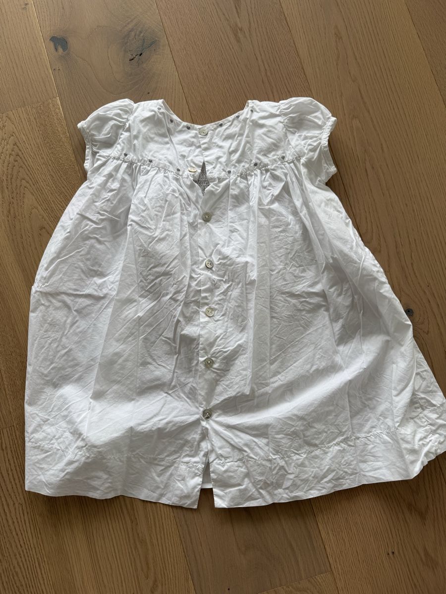 Vestiti & Gonne: Weisses Sommerkleid Mädchen 4j – Usato da Brunnen venduto da Martina.frei 2