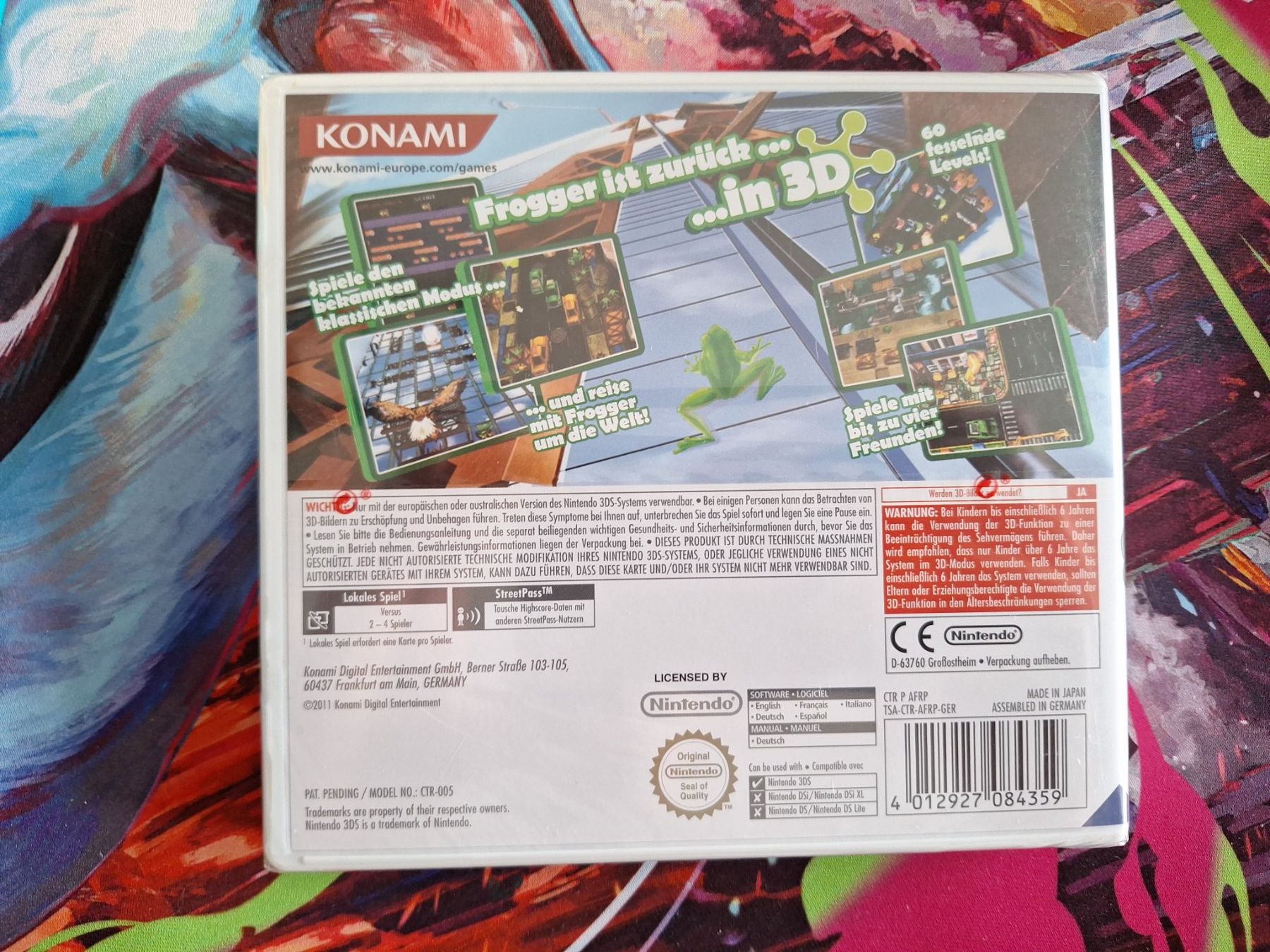 Nintendo Giochi: Frogger 3D - SEALED - UNGEÖFFNET - Nintendo 3DS – Nuovo e nell'imballaggio originale da Altstätten SG venduto da GGsGameshop 1