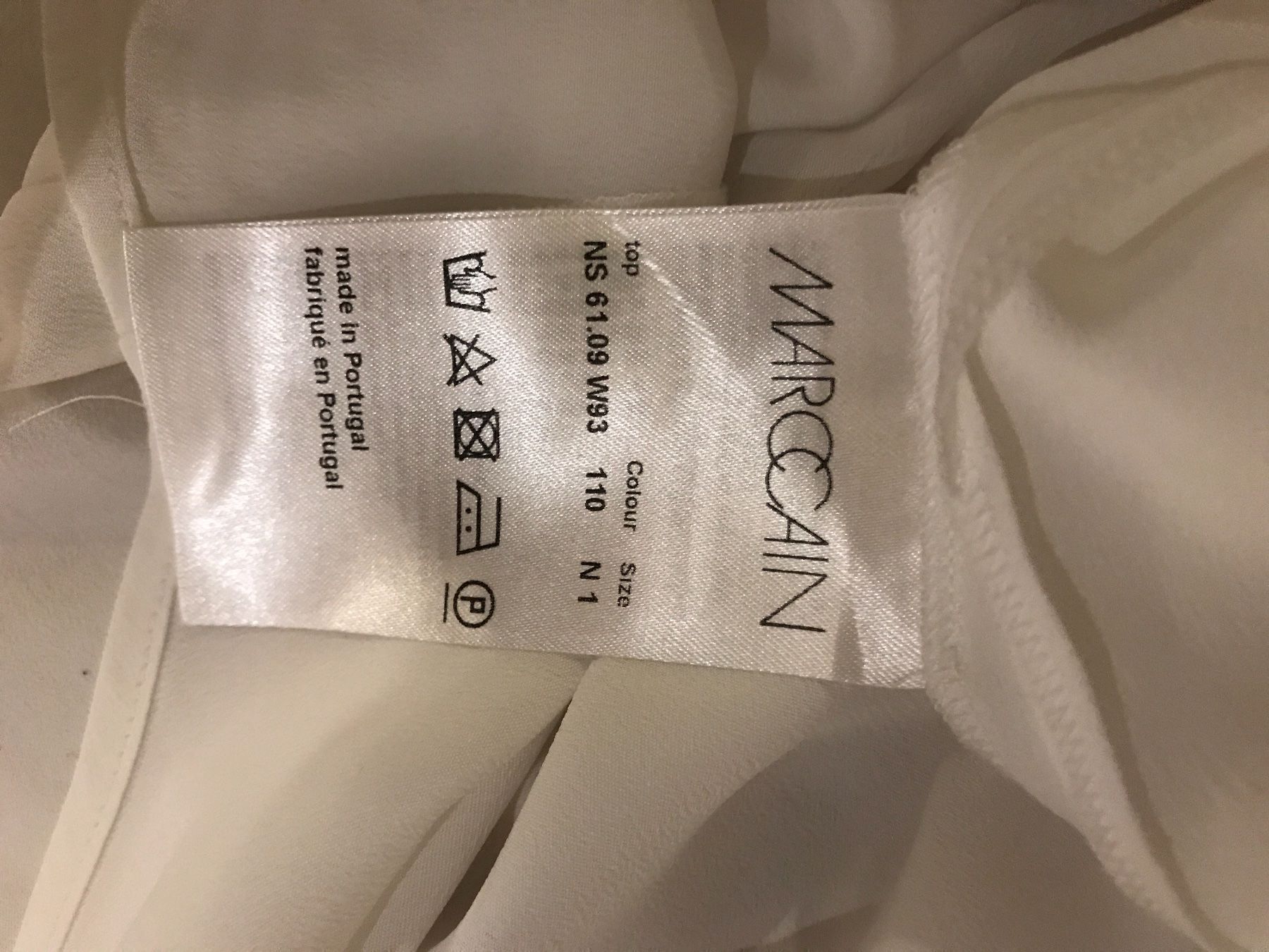 Marc Cain Camicette: MarcCain Blusentop, weiss, NEU – Nuovo e nell'imballaggio originale da Dübendorf venduto da Bella1177 3