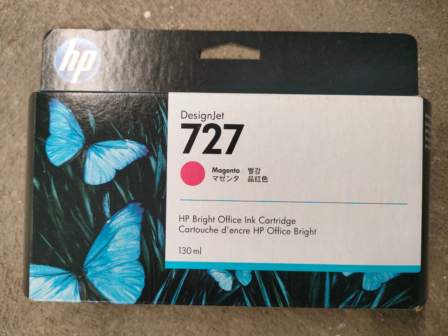 Hewlett Packard Cartucce per stampanti & toner: HP Tinte No. 727 magenta 130ml – Nuovo e nell'imballaggio originale da Schongau venduto da inf_d8qn