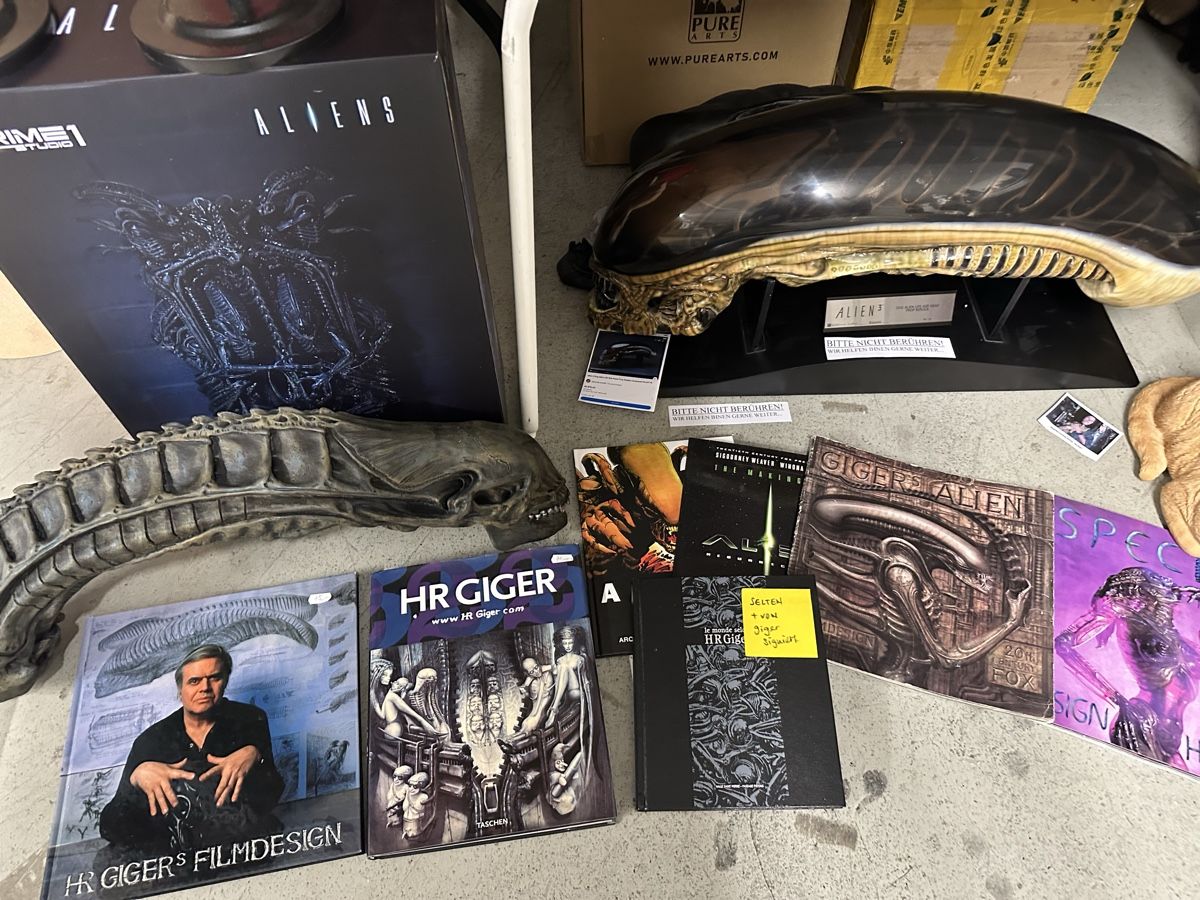 Statuette: 35mm Film Frames Alien Giger Sci-Fi not Sideshow selten – Usato da Schlieren venduto da Moviepropde 3