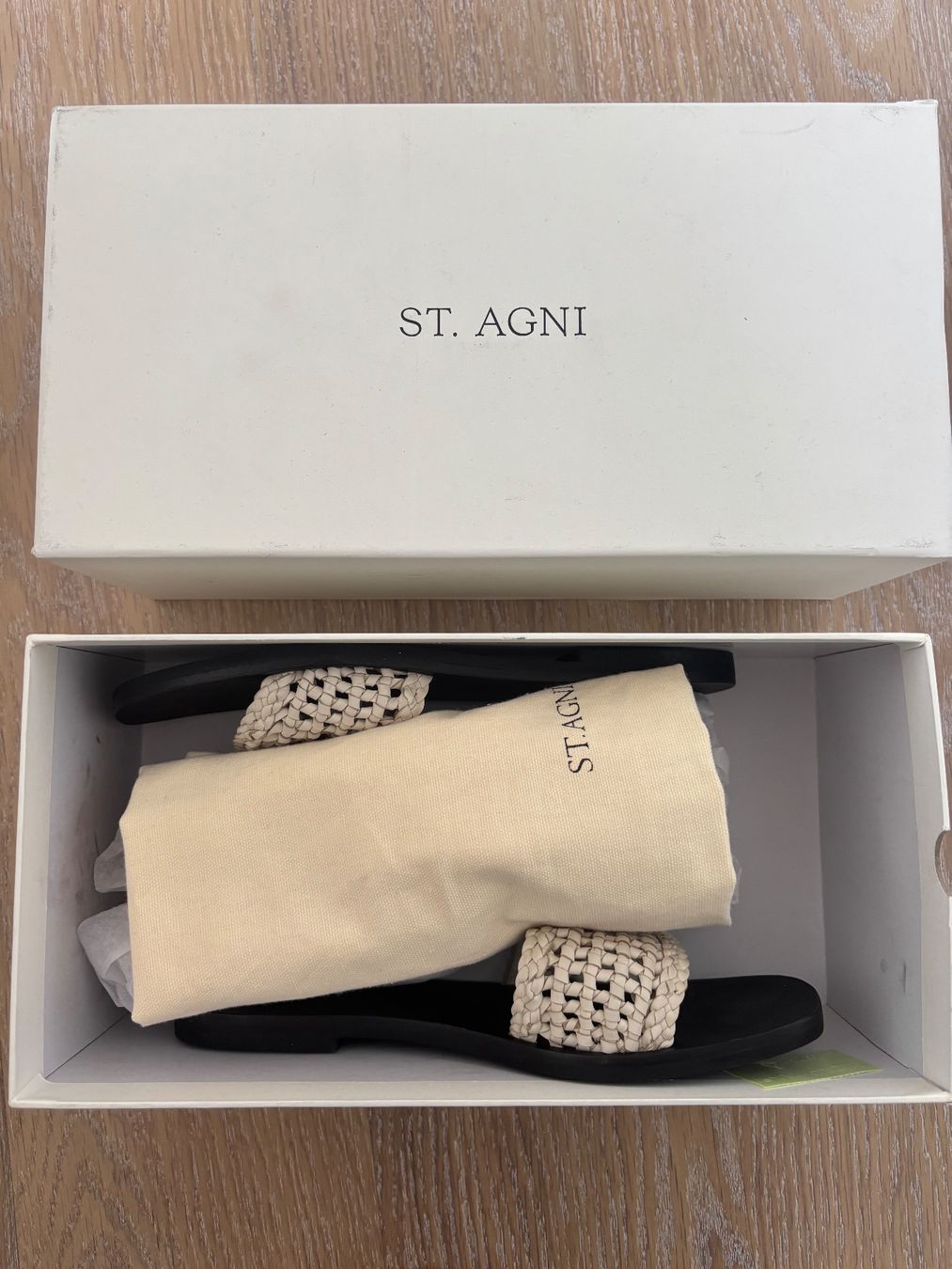 Damenschuhe: St. Agni Macrame Mesh Slides 37 – Neu und originalverpackt aus Zürich von CanBC 2