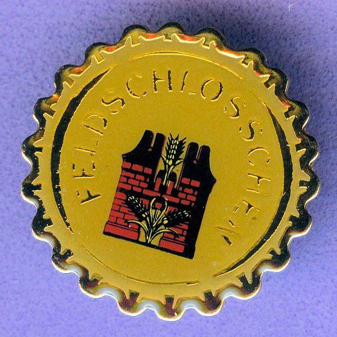 Feldschlösschen Placchette & Badge: FELDSCHLÖSSCHEN Bier  Kronkorken – Usato da Winterthur venduto da Sammleroase