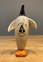 Werbefigur Pinguin "Laines du Pingouin", aus Gummi