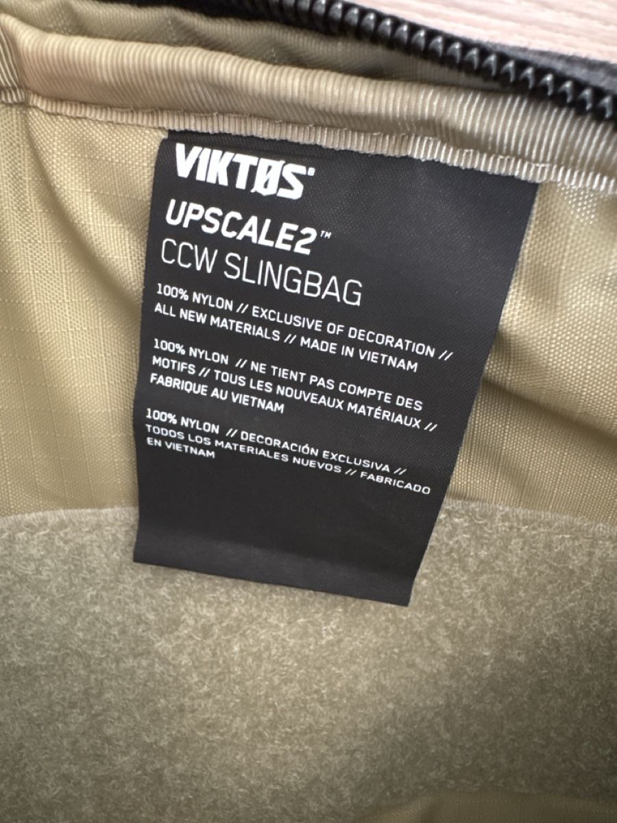 Borse: Viktos Upscale 2 CCW Slingbag schwarz – Usato da Ziefen venduto da buyforfree 3
