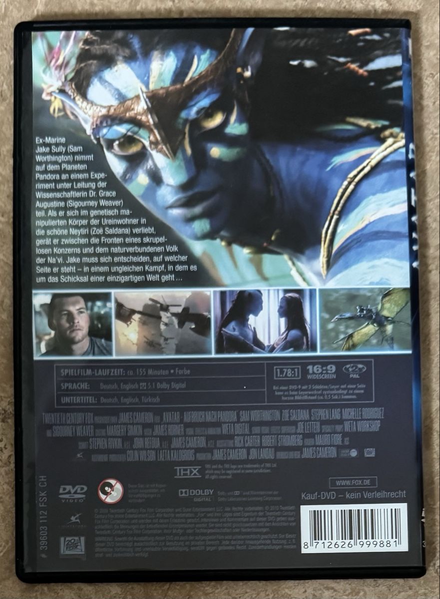 Alle DVDs: AVATAR  – Neu (gemäss Beschreibung) aus Dietikon von AndreaSch01 1