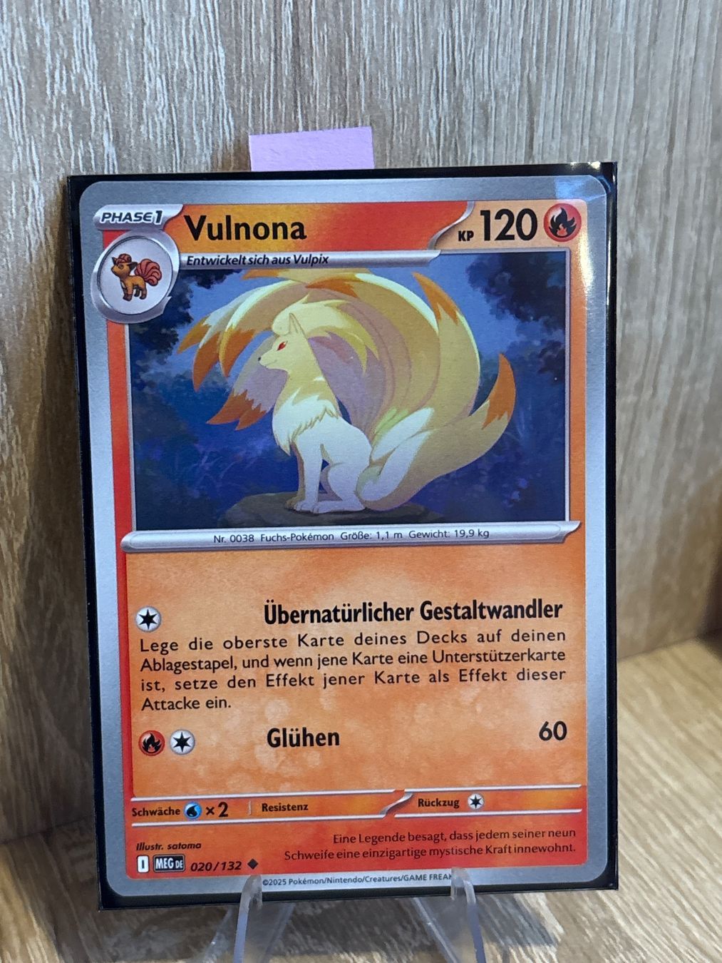 Pokémon Carte collezionabili: Vulnona NM – Usato da Frutigen venduto da swissTCGworld 1