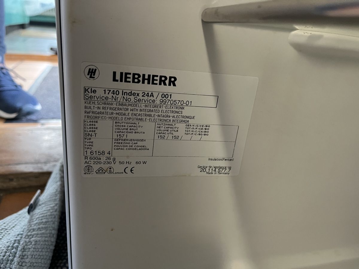 Liebherr Kühlschrank: Frigo Liebherr encastrable – Gebraucht aus Vesin von joh_f8ss 3