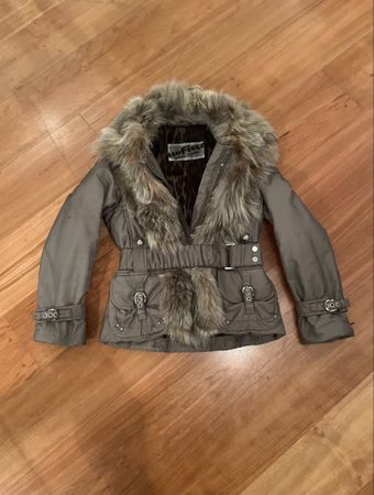 Airfield Winterjacke mit Pelzkragen (echt Fell)