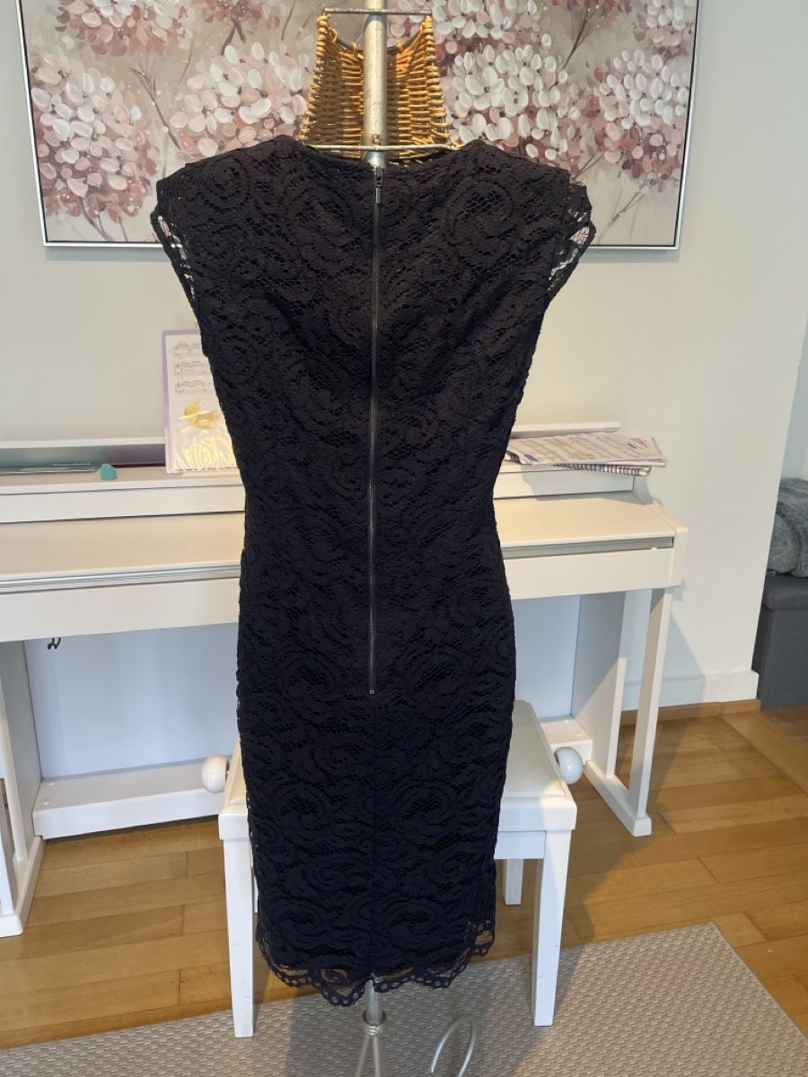Esprit Kleider: Spitzenkleid, dunkelblau, Esprit, 38 – Gebraucht aus Solothurn von Bobesch08 4