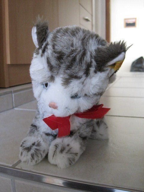 Steiff Giocattoli: Katze von Steiff – Usato da Niederglatt ZH venduto da Moeb-7
