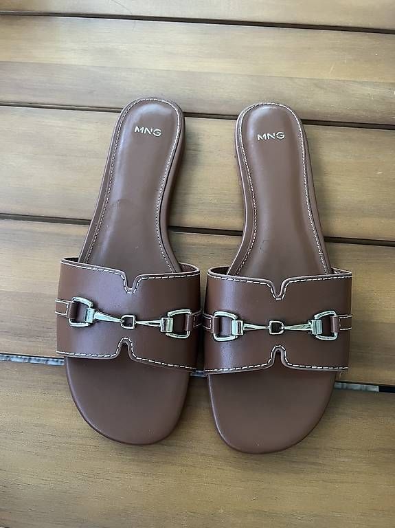 Scarpe da donna: Sandalen Mango braun silber Grösse 39 – Usato da Altenrhein venduto da jus_mx89 1