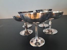 Glacéschalen aus Hotelsilber