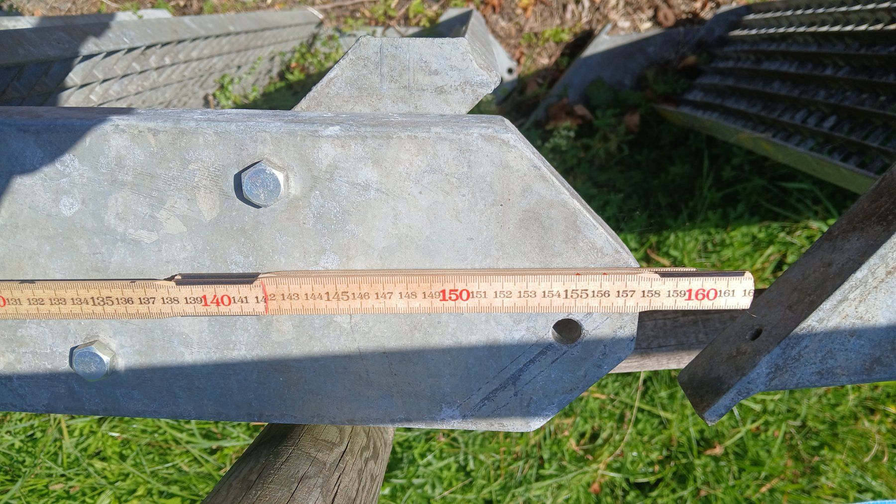 Scale: 2 St. Metalltreppen Verzinkt – Usato da Oberriet SG venduto da 68.4 3