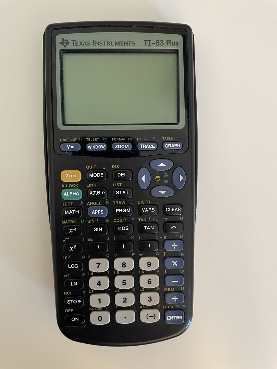 Texas Instruments Calcolatrici tascabili: Taschenrechner Texas Instruments TI-83 Plus schwarz – Usato da Oberarth venduto da abi127