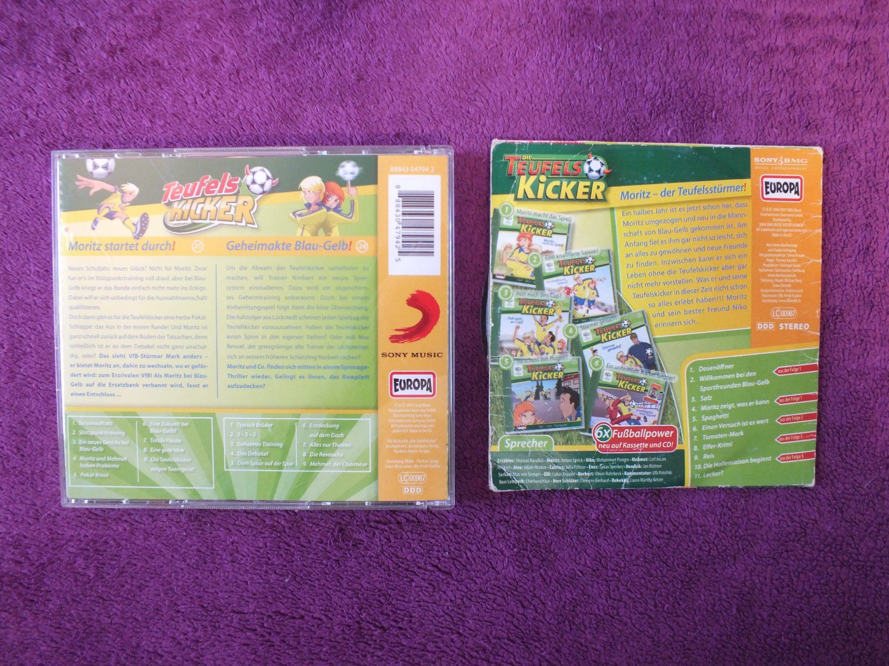 CDs: 7 - Die Teufels Kicker - Hörspiel - CD´s – Gebraucht aus Müllheim Dorf von Seeeule01 6