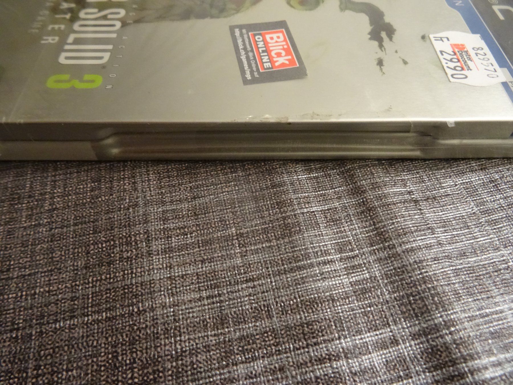 Sony Giochi: Metal Gear Solid 3: Snake Eater STEELBOOK PS2 NEU – Nuovo e nell'imballaggio originale da Olten venduto da Disc-Ausverkauf 6