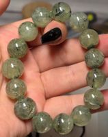 Prehnit Armband C 14mm