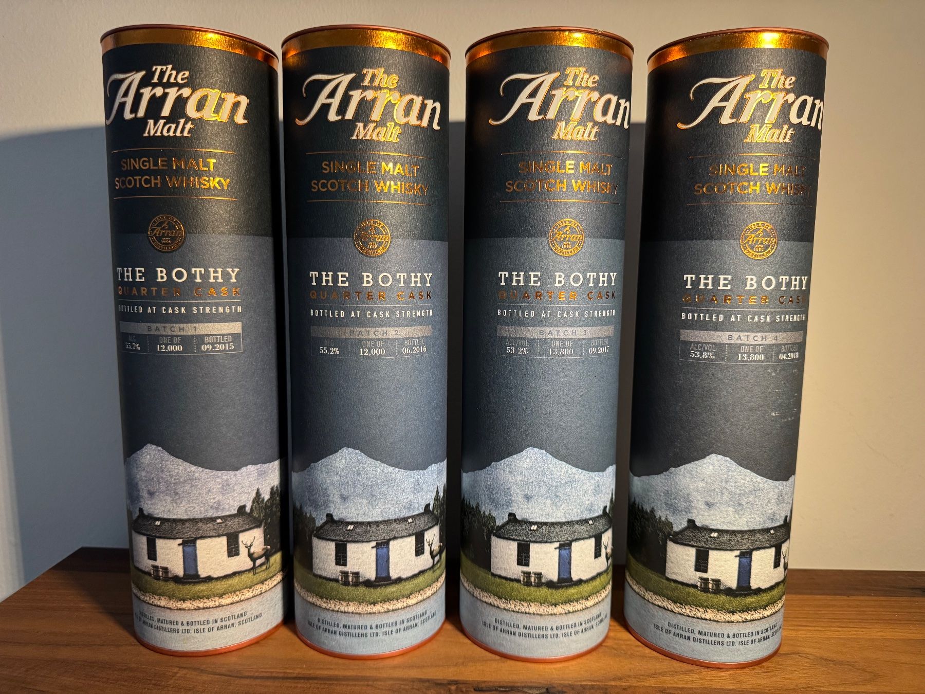 Arran Spirituosen: Single Malt Whisky Arran, Cask Strength, Batch 1-4 – Neu (gemäss Beschreibung) aus Winterthur von Tools8 1