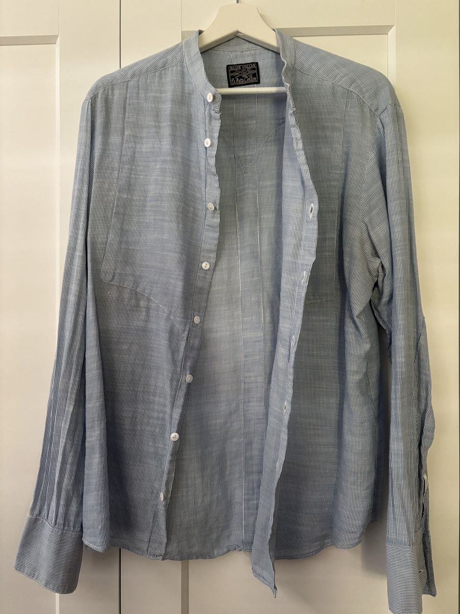 Camicie: Blue Collar / White Collar Hemd Hellblau Gr. L – Usato da Zürich venduto da mho_rw88 2