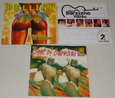 3CD's - Um Barzinho Um Violao, Best of Rio, Samba de Janeiro