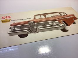 Rare PromoCard/Prospekt EDSEL 1959“ Ford Motor Company TOP!