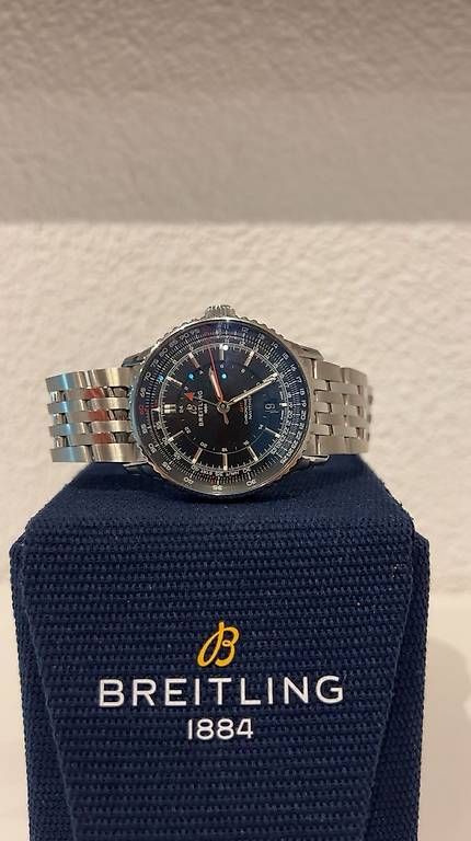 Orologi: Breitling Navitimer GMT 41, Automatikuhr, Neu! – Usato da Arbon venduto da STEFF.1 1