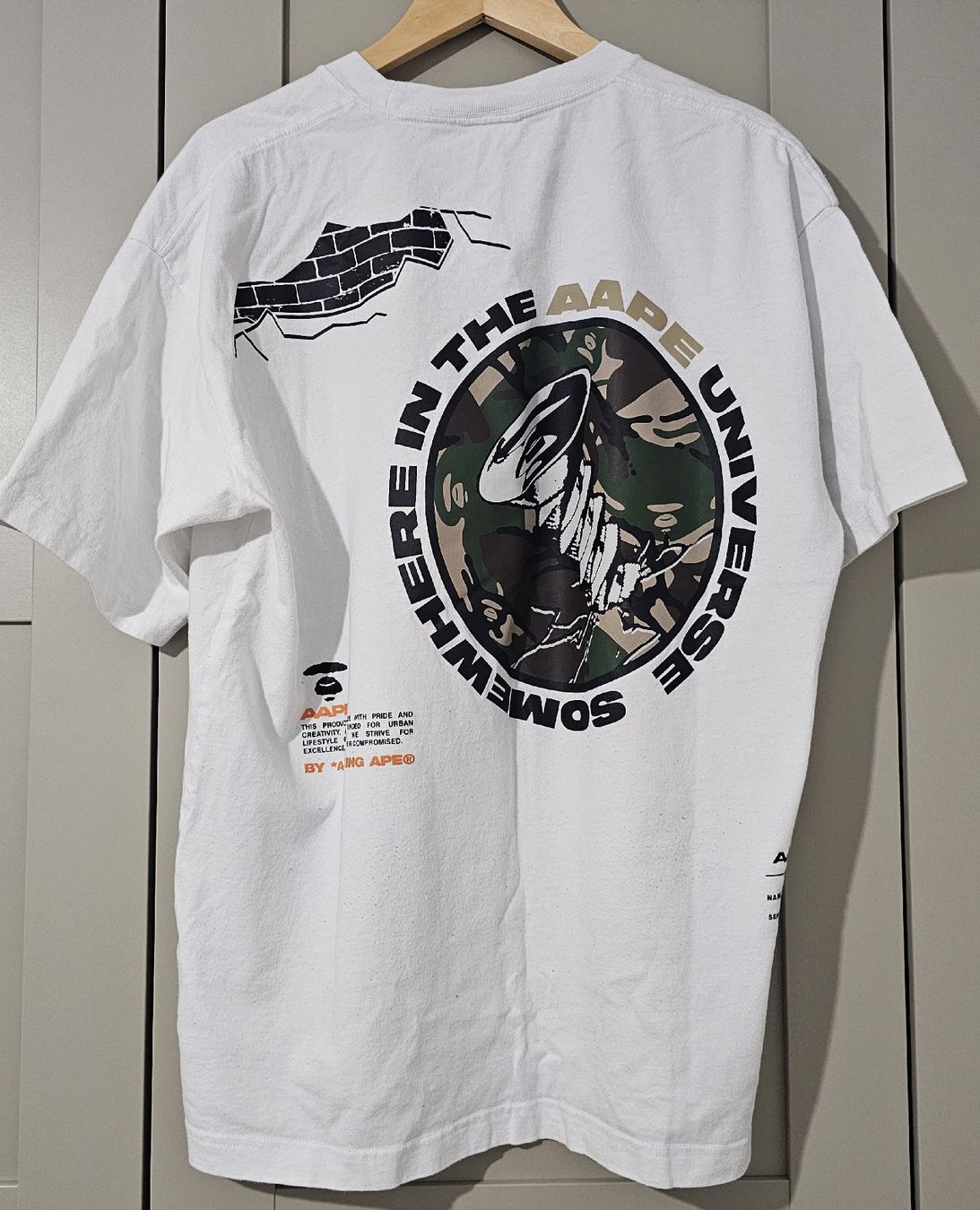 Bape T-shirt: Tshirt Aape ( Bape ) L – Nuovo (secondo la descrizione) da Pully venduto da RandomZero 4