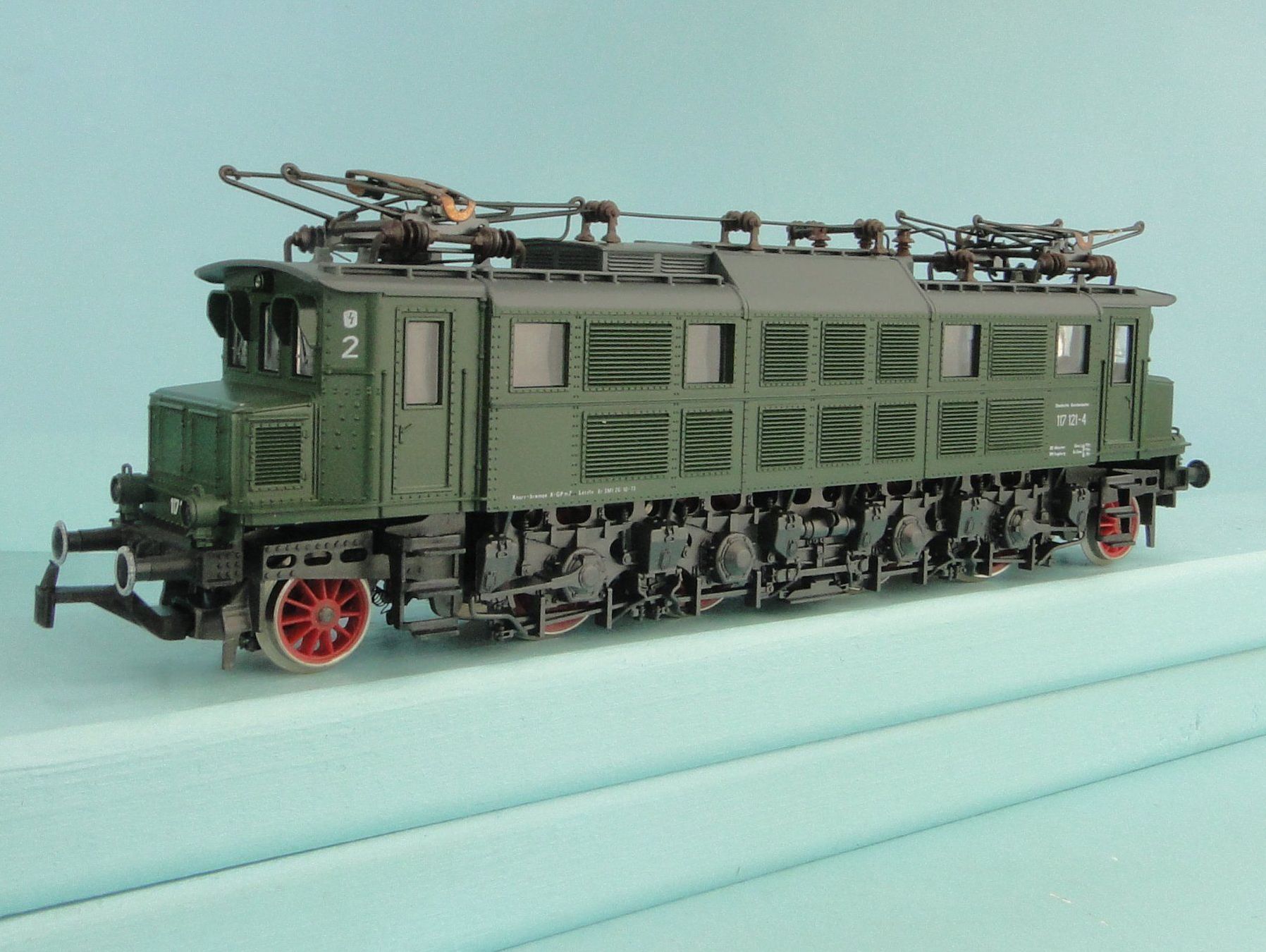 Rivarossi Modellini di ferrovie: Rivarossi H0 1668 BR 117 – Usato da Bülach venduto da cann11 3