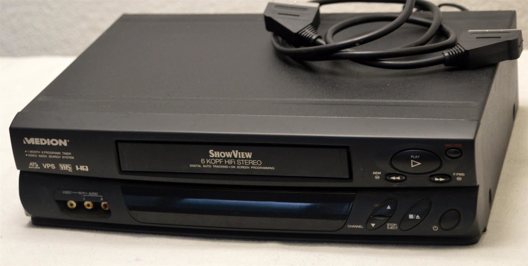 Registratori: Videorecorder VHS Medion MD8910 magnétoscope – Usato da Collonges venduto da arashee