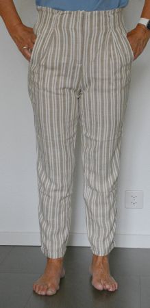 Gestreifte, leichte Damen Sommerhose von Springfield, Gr. 36