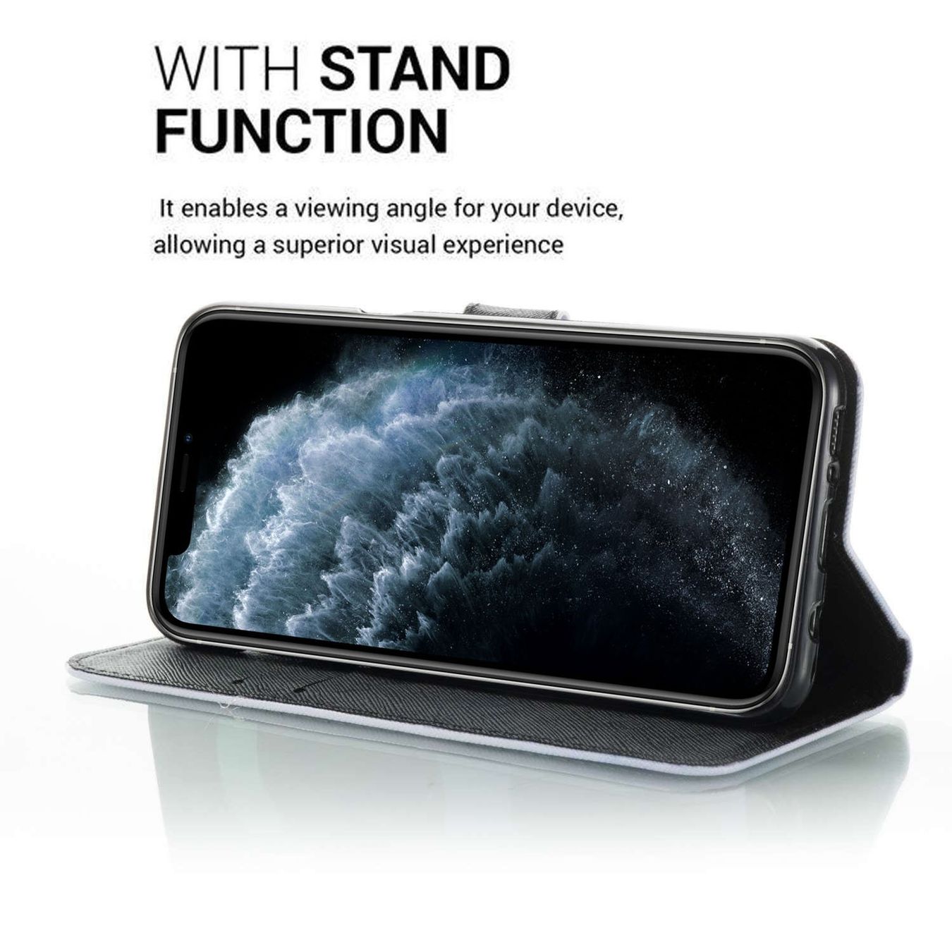 Cover & Protezioni schermo: iPhone 14 Hülle Etui Wallet Case Flip Cover Tasche Coque – Nuovo e nell'imballaggio originale da Volketswil venduto da coverandmore 1