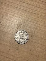 Seltener 1/2 Schweizer Franken Silber Münze Jahrgang 1910