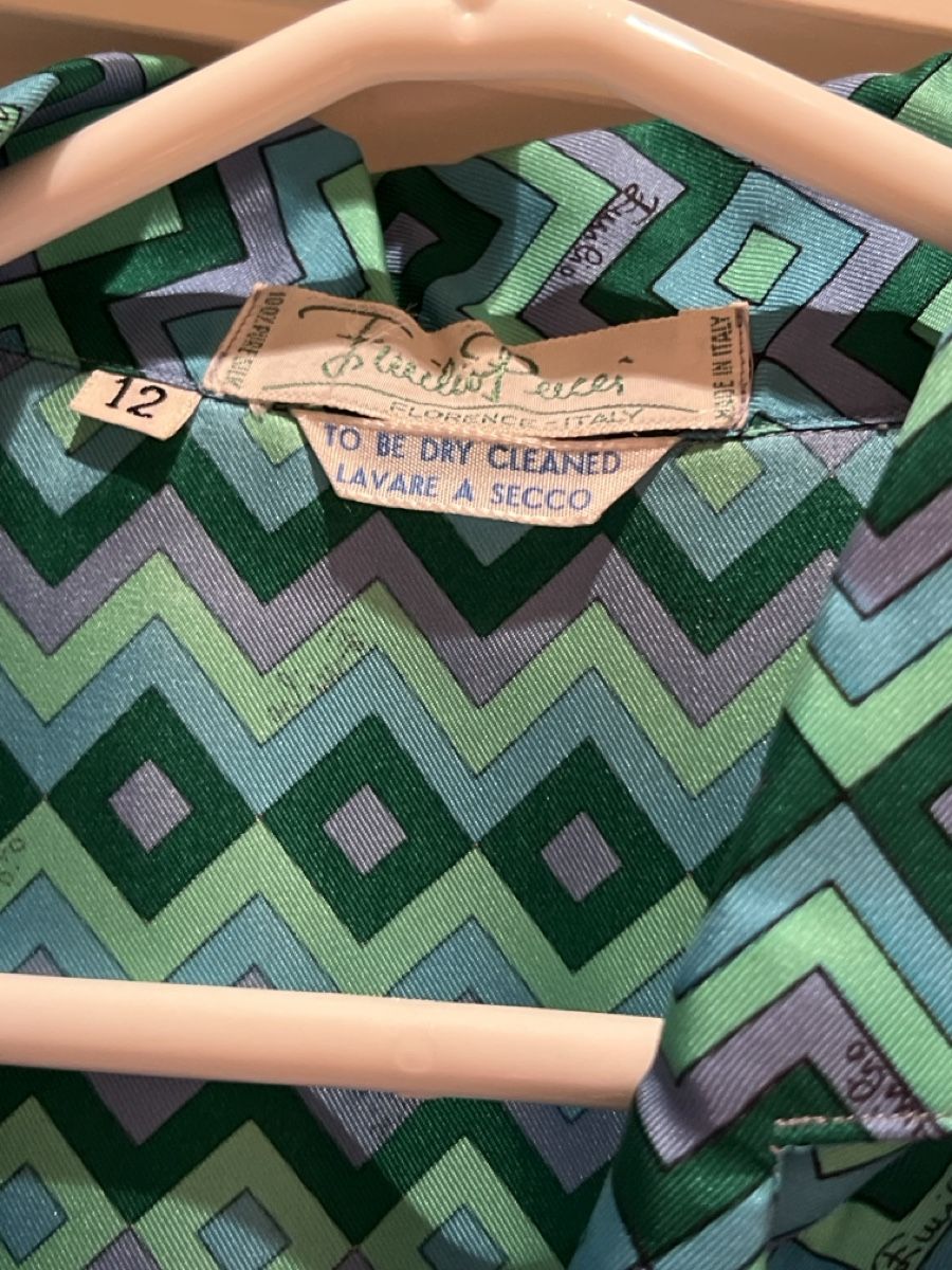 Emilio Pucci Camicette: Vintage pucci pure silk – Usato da Rüschlikon venduto da La_Mode 1