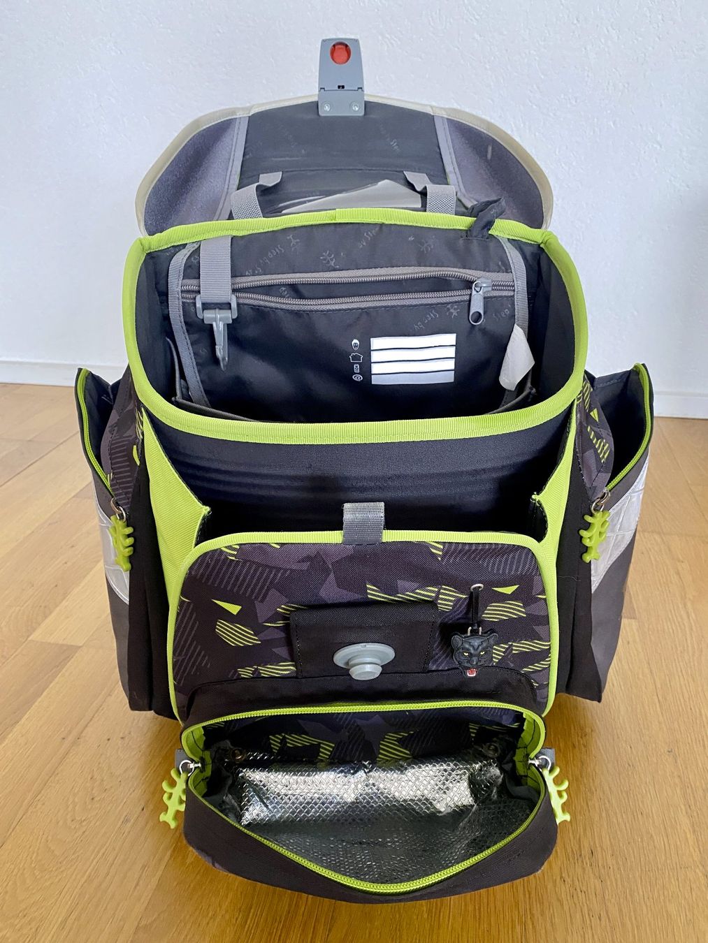Step by Step Borse & Zaini: Schulthek - Step by Step - Panther – Usato da Zürich venduto da parcometer 1