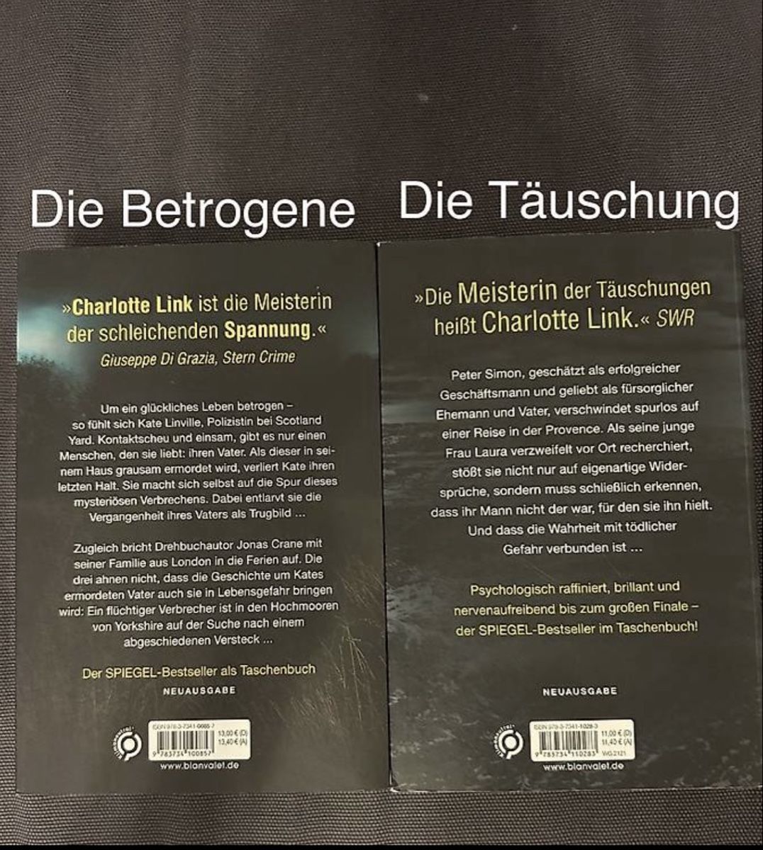 Bücher: Charlotte Link Kriminalromane – Neu (gemäss Beschreibung) aus Riniken von seli_98 2