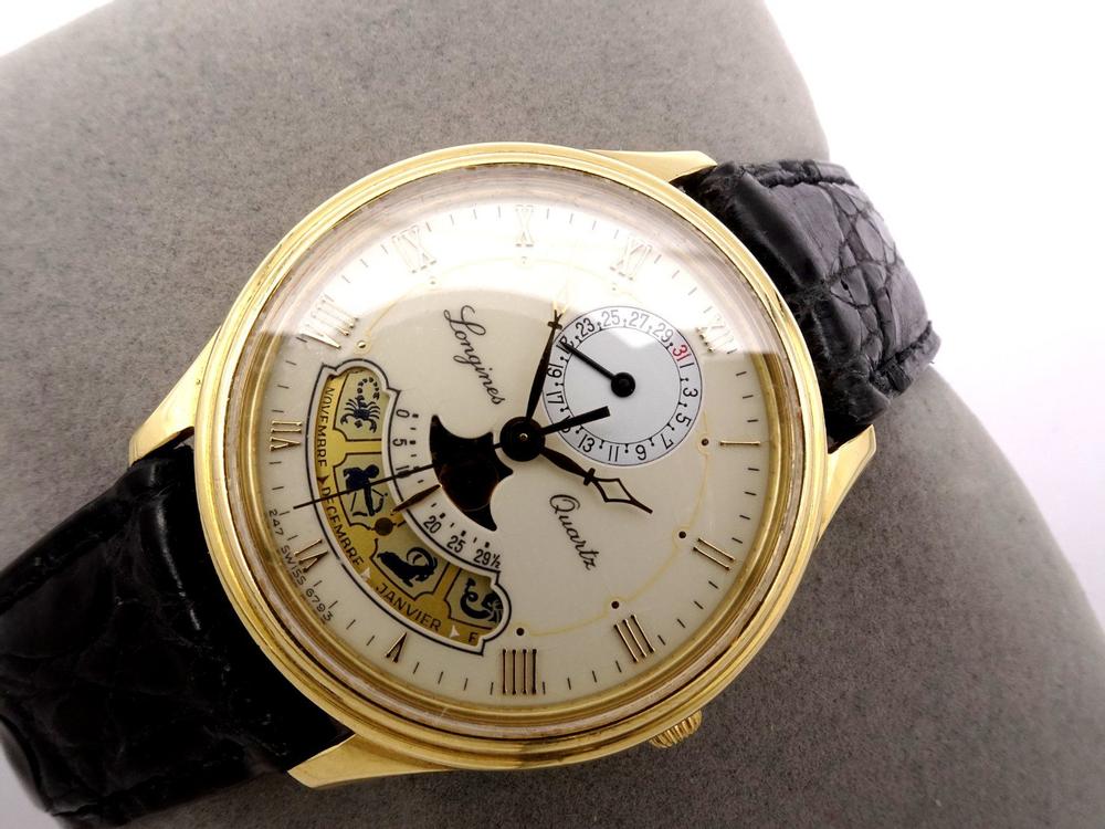 LONGINES PLANETARIUM 18K MONDPHASE Comprare su Ricardo