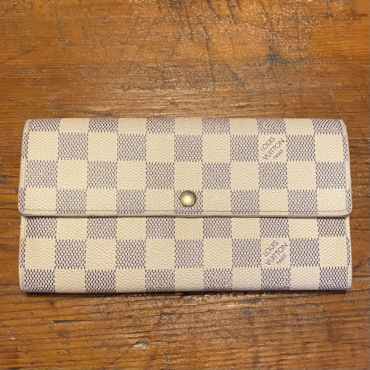 Louis Vuitton Portamonete: Portefeuille Louis Vuitton – Usato da Denges venduto da Tine88 5