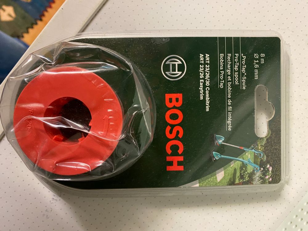 Bosch Rasentrimmer Fadenspule
